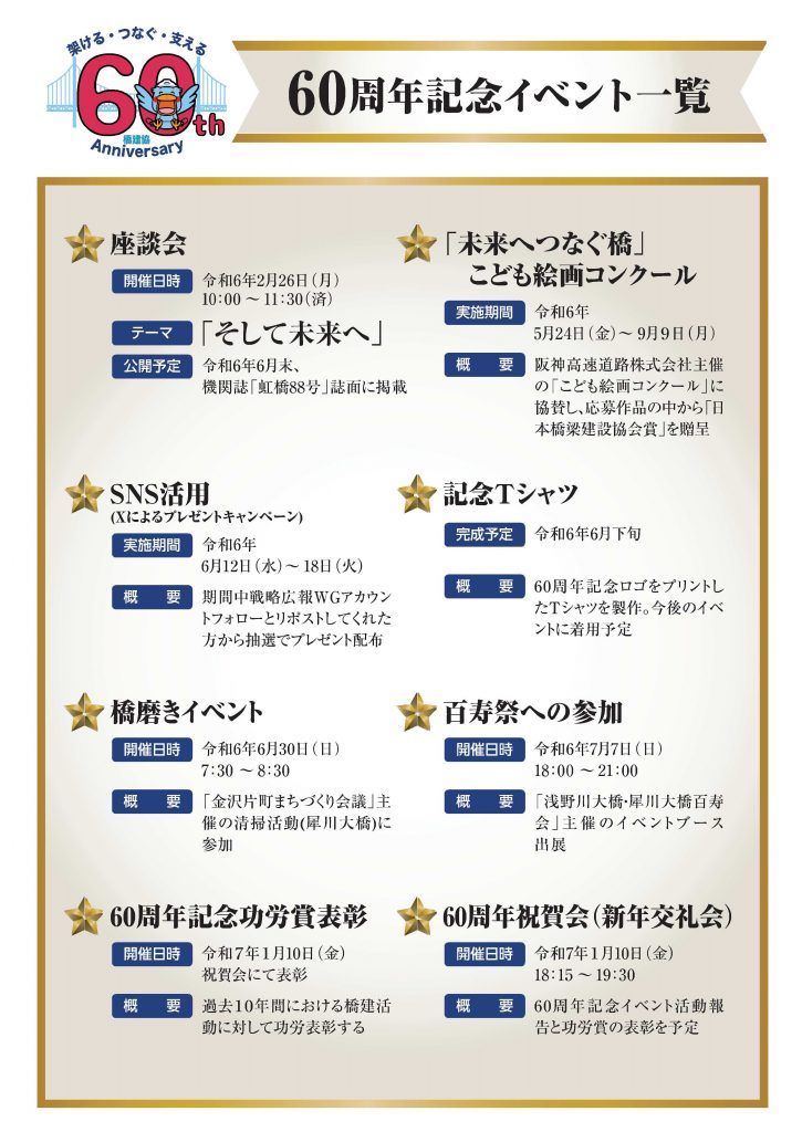 設立６０周年記念イベント